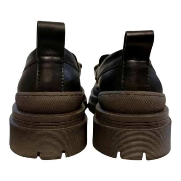 NEW See by Chloé Black Lylia Lug Loafers Black Size 40 10 - Picture 6 of 8